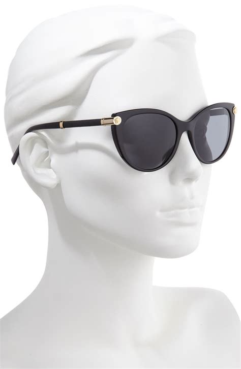 womens versace black cat eye sunglasses|Versace 55mm cat eye sunglasses.